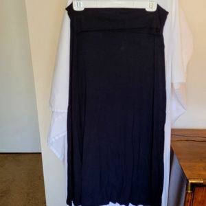 Comfey Stretchy Black Skirt (305)